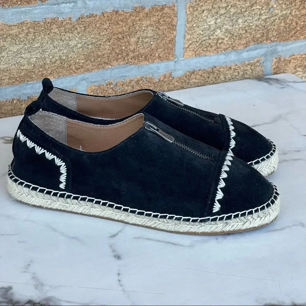 Patricia Nash Eva Black espadrille shoes 9.5